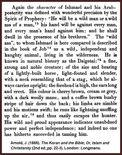 Arnold-Ishmael-Prophecy-Donkey-Ass