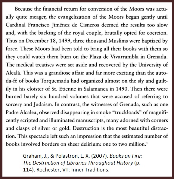 Graham-Andalus-Libraries-Burned